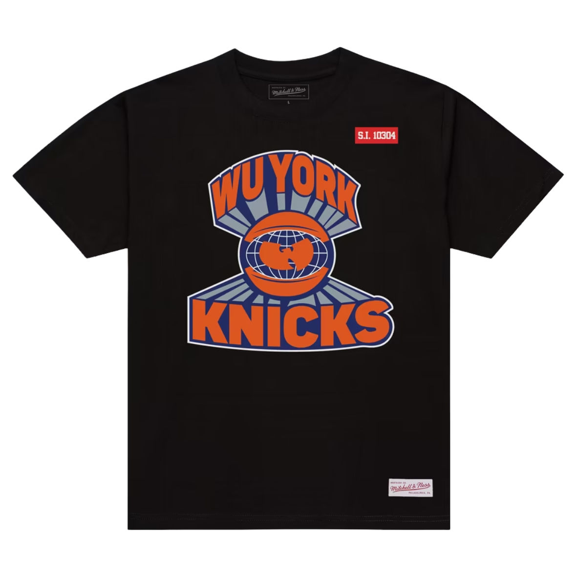 Wu Tang & NY Knicks Black "Wu York" Tee