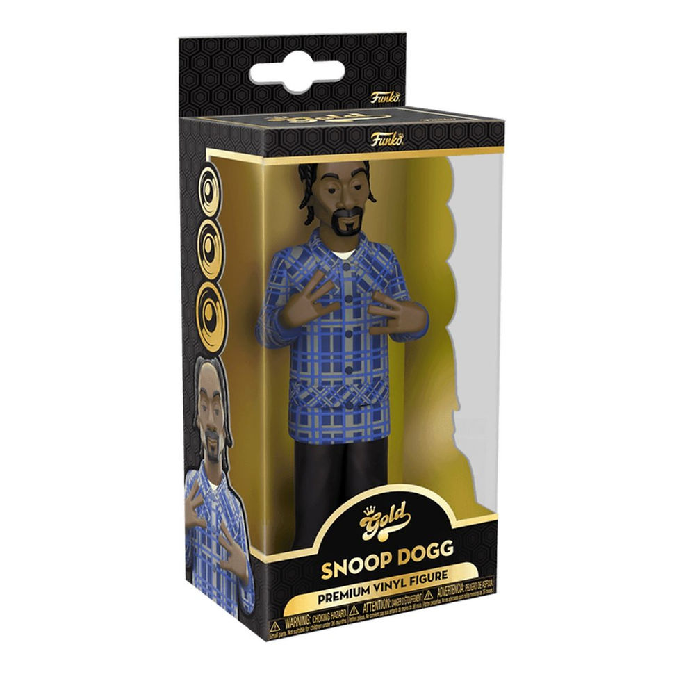 Funko Pop! Gold Snoop Dogg Vinyl Figure