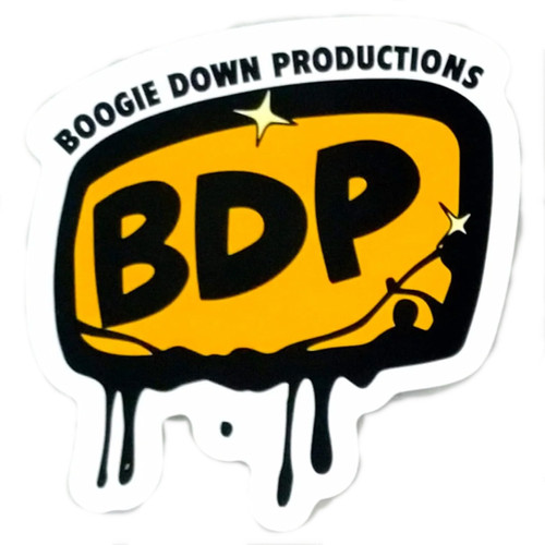 Boogie Down Productions ステッカー付オリジナル BDP Boogie Down Productions (BDP) Logo Sticker | NHHM Official Site