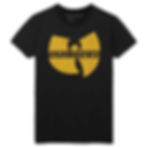 Wu Tang Clan Logo Black Tee