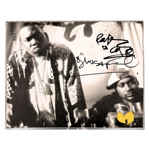 Ghostface Killah and Raekwon Signed Canvas Photograph | NHHM