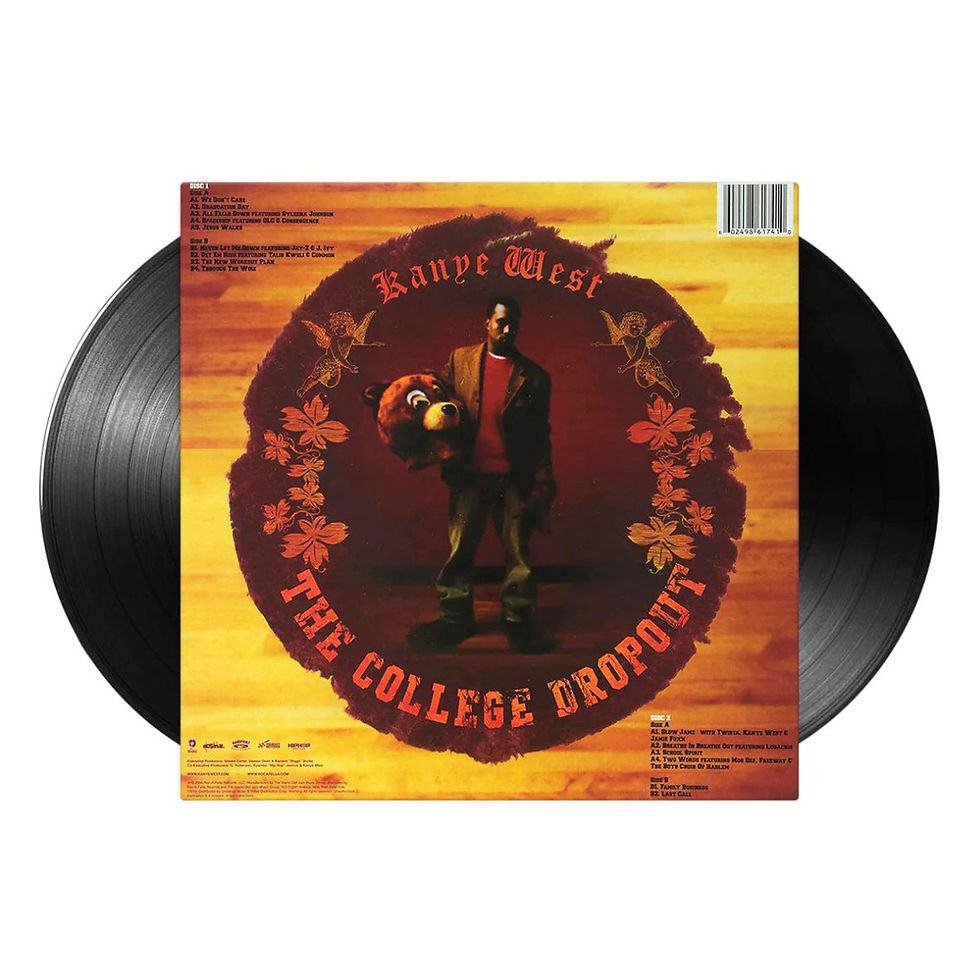 Kanye West "College Dropout" 2LP Vinyl