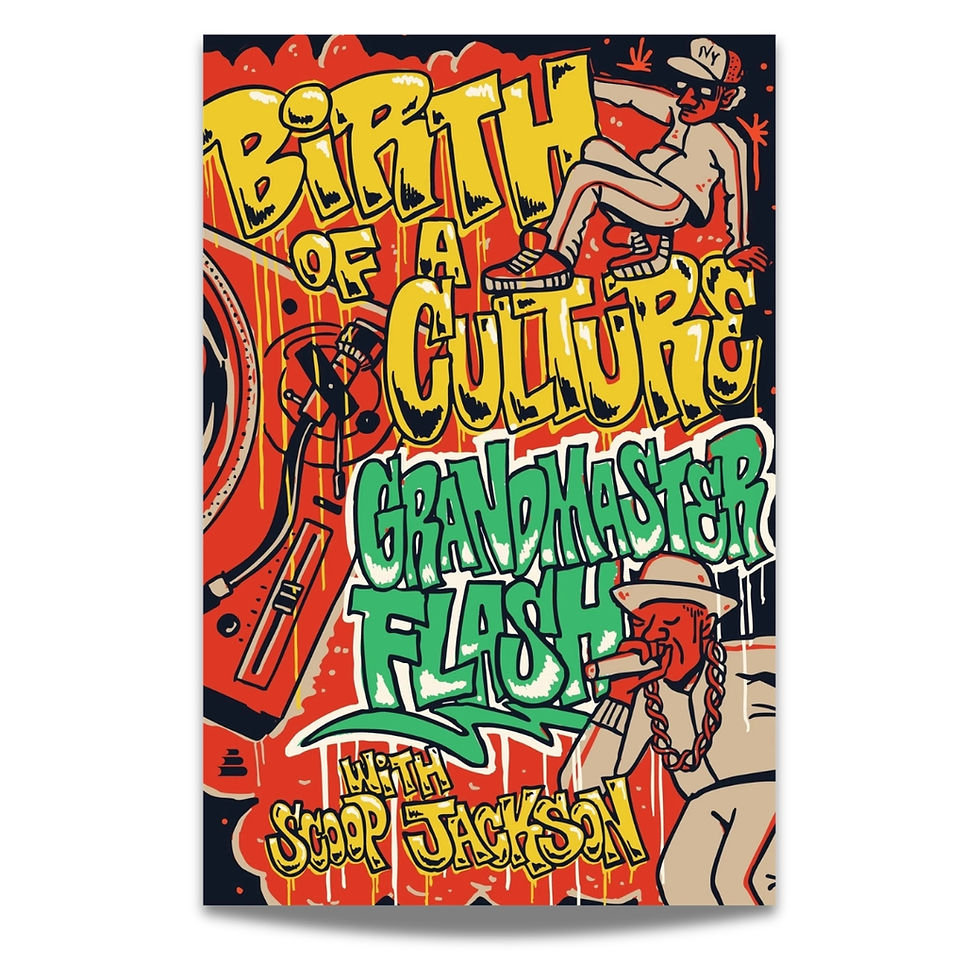 Grand Master Flash "Birth of a Culture" Book