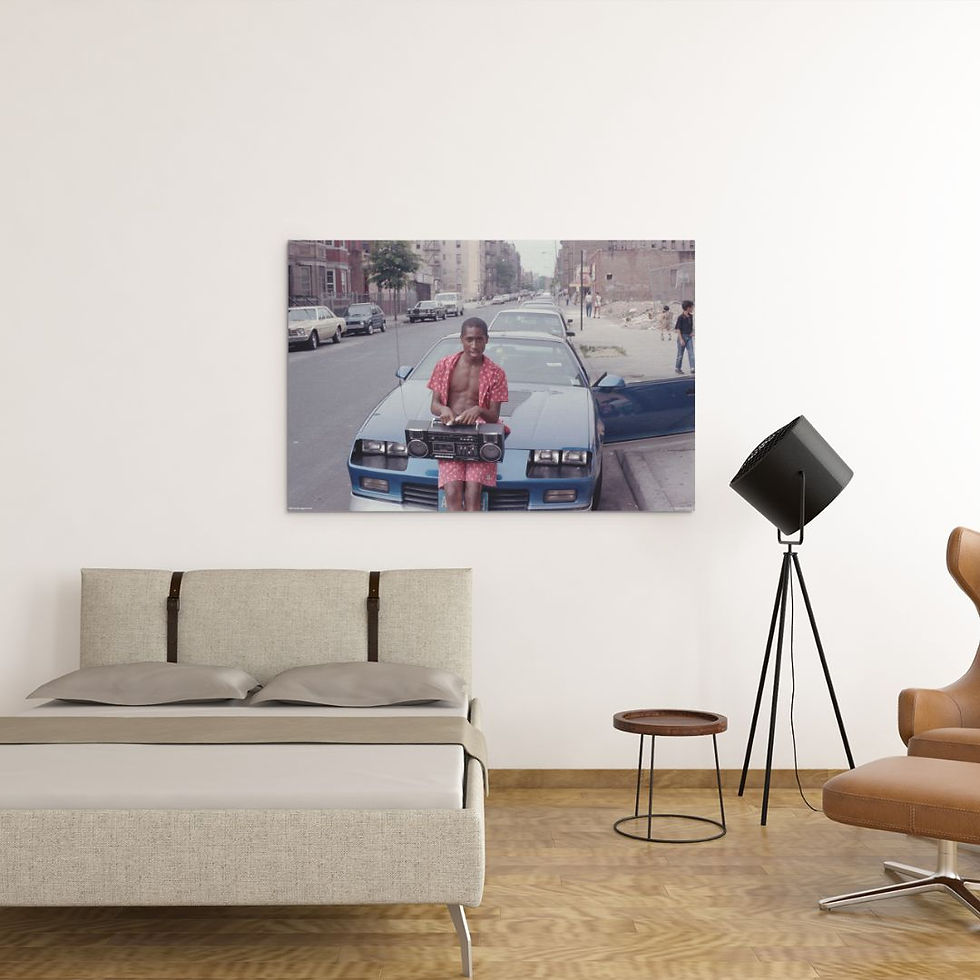 Tupac Shakur Young Art Print