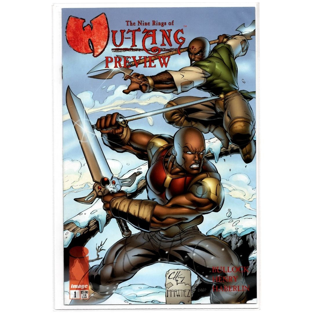 The Nine Rings of Wu Tang: Preview Vol 1 Comic Book