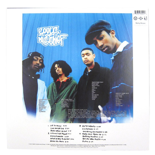 2discs LP Souls Of Mischief 93 til Infinity (Orange Vinyl) 19658853611 Legacy 未開封 /00520 Souls of Mischief 