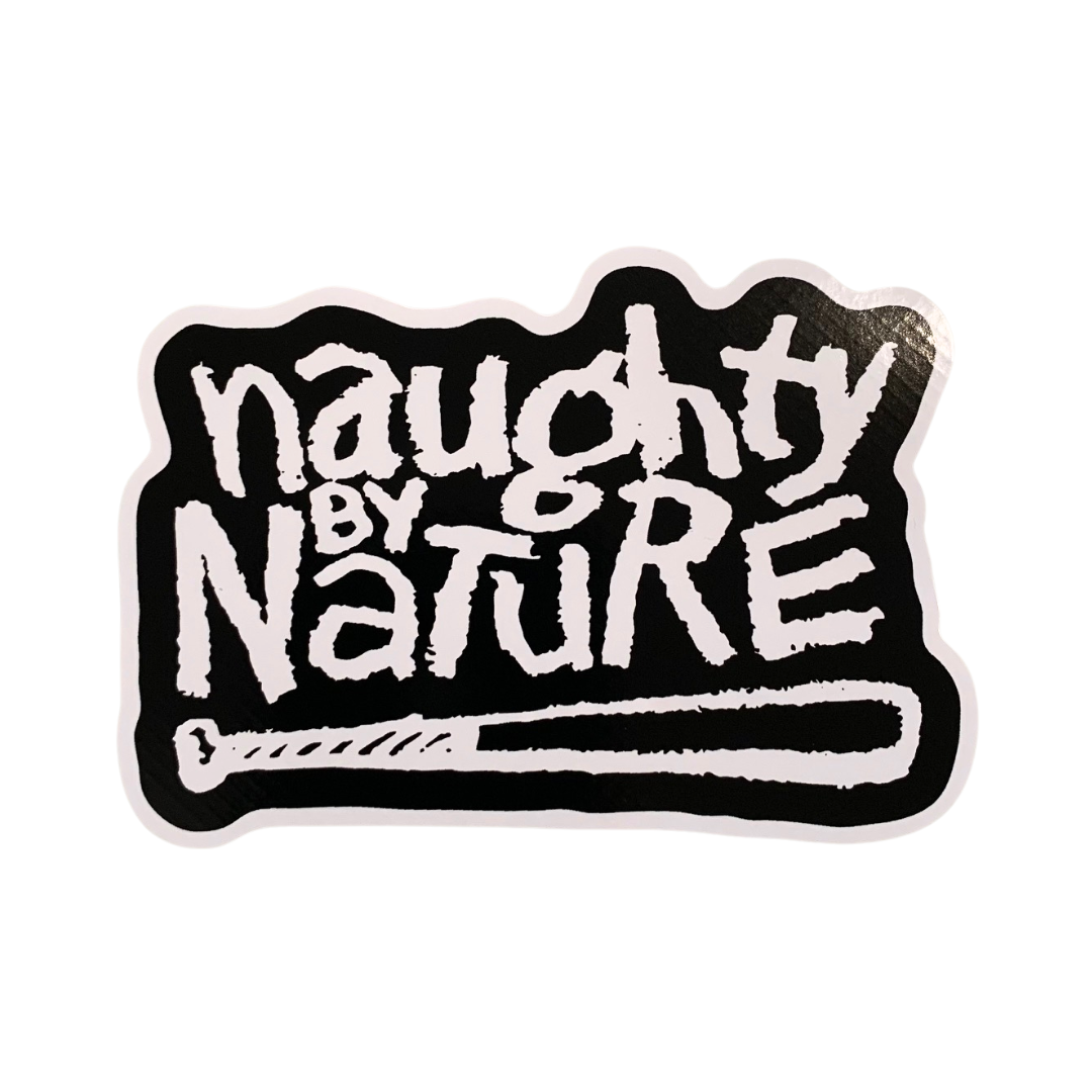 Naughty By Nature Logo Sticker