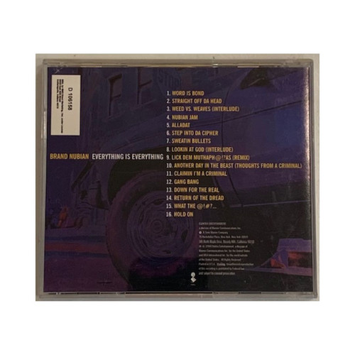 ヒップホップ+ラップ Brand Nubian - Everything Is Everything Brand Nubian – Everything Is Everything – 2 x Vinyl (LP