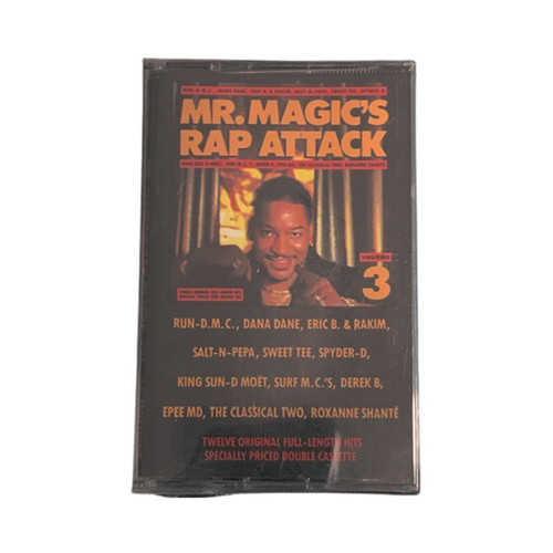 Mr. Magic's Rap Attack Volume #3 Cassette | NHHM Official Site
