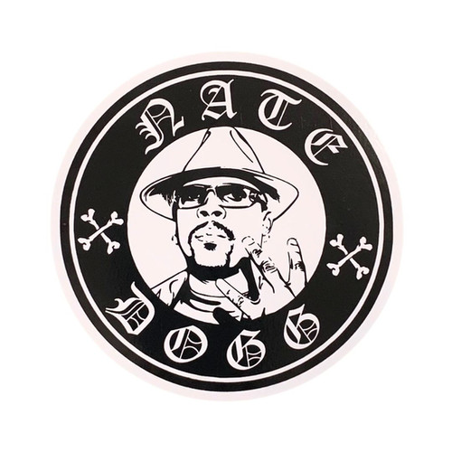 Nate Dogg Logo Sticker | NHHM Official Site