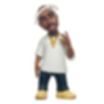 Tupac Minix Collectible Figurine #114