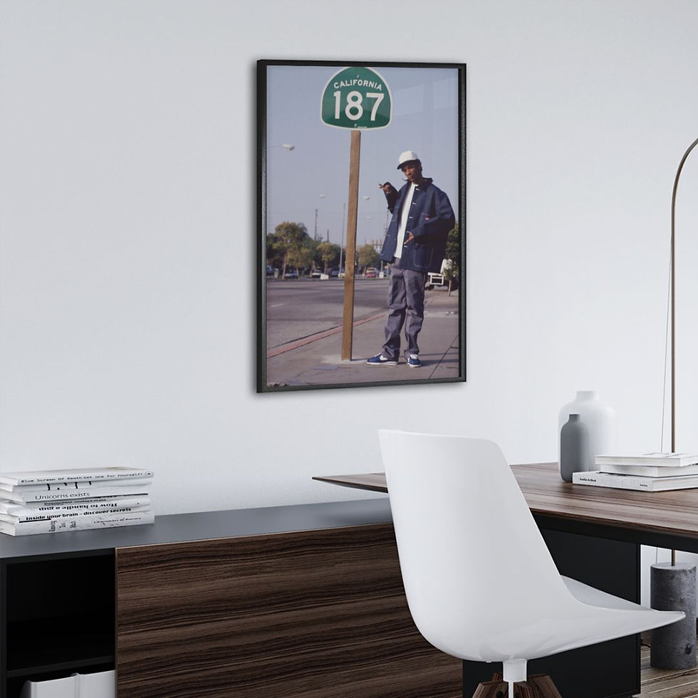 Snoop Dogg California Art Print by Chi Modu