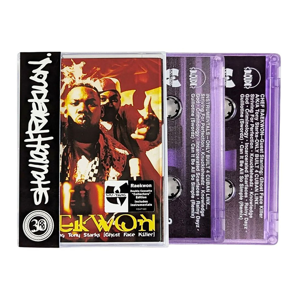 Raekwon "Only Built 4 Cuban Linx..." 30th Anniversary Limited Edition Double Purple Cassette