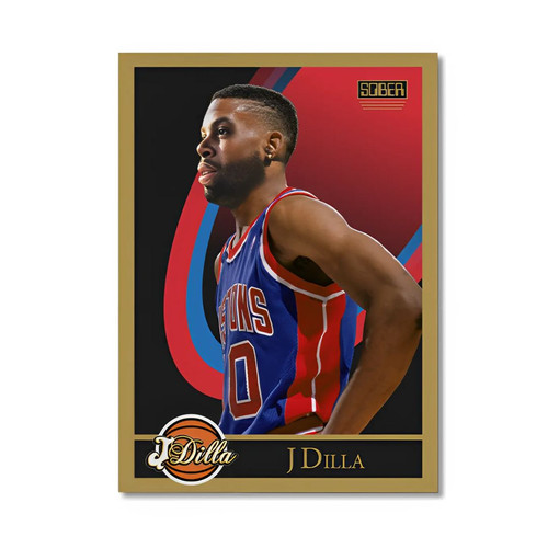 J Dilla Basketball Hip-Hop Trading Card | NHHM Official Site