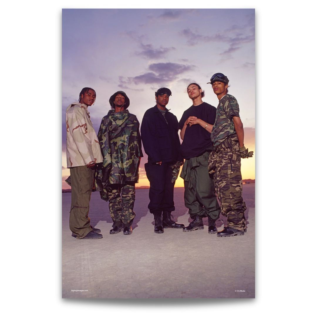 Bone Thugs N Harmony Art Print by Chi Modu
