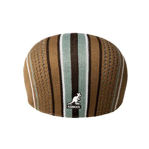Kangol Clubhouse Stripe Tan/Sage Green 507 | NHHM Official Site