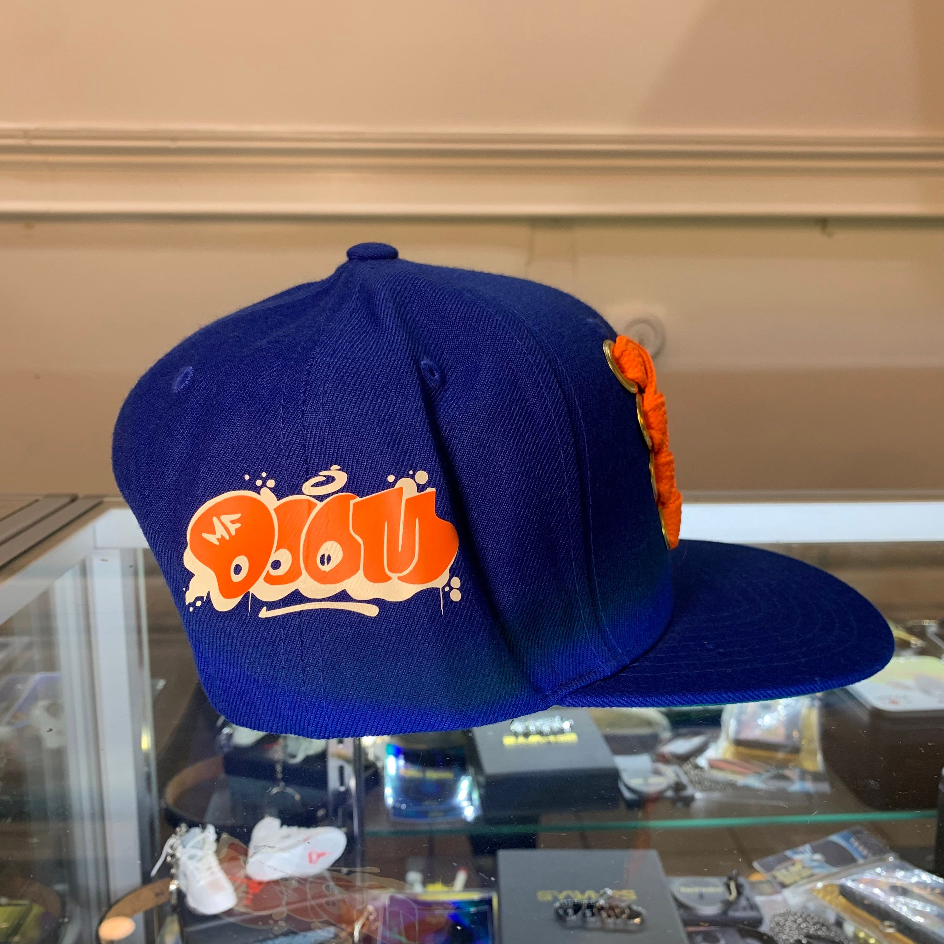 MF Doom Logo Fat-Laced Snapback Hat