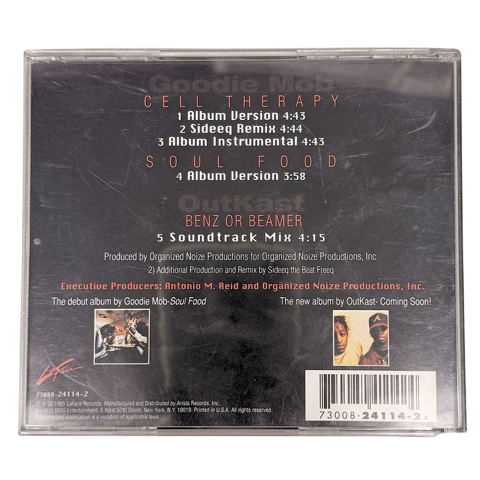 縮圖：Goodie Mob "Cell Therapy" CD