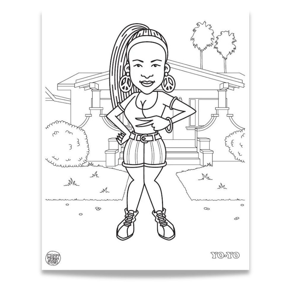 サムネイル： Hip Hop Coloring Book: West Coast Edition