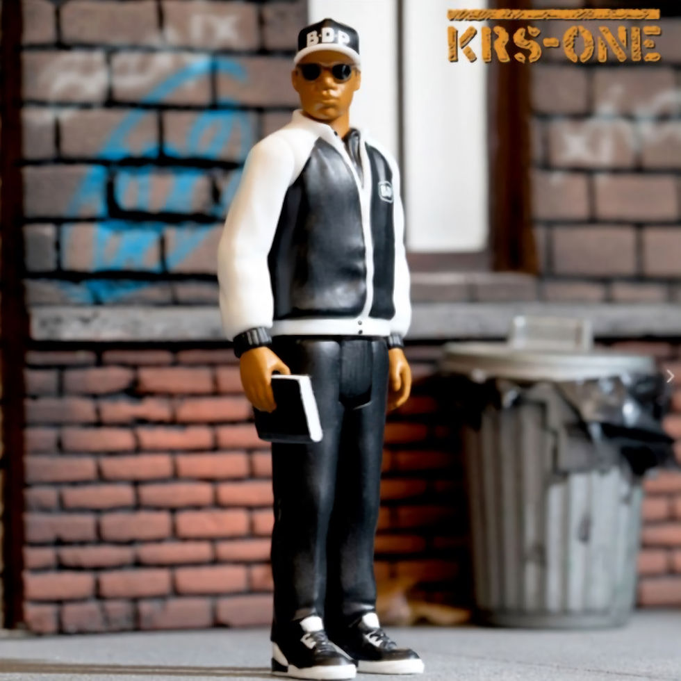 縮圖：KRS One "By All Means Necessary" ReAction Figure
