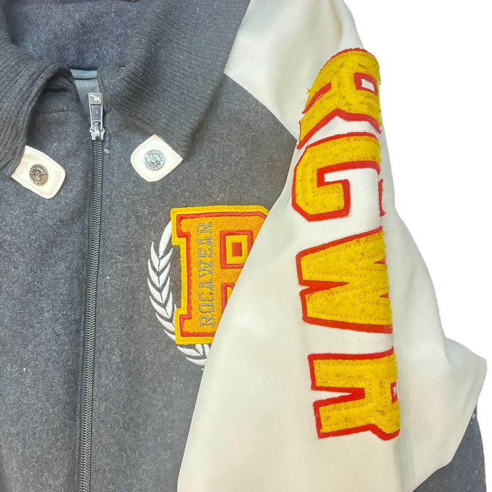 Thumbnail: Vintage 1999 Rocawear Letterman Jacket