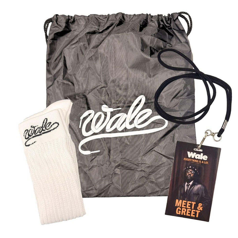 Wale "Everything Is A Lot. The Tour" VIP Meet & Greet Bundle