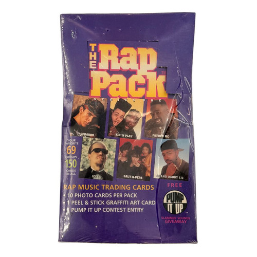 The Rap Pack トレーディングカード The Rap Pack Series One Rap Music Trading Cards in Good Condition