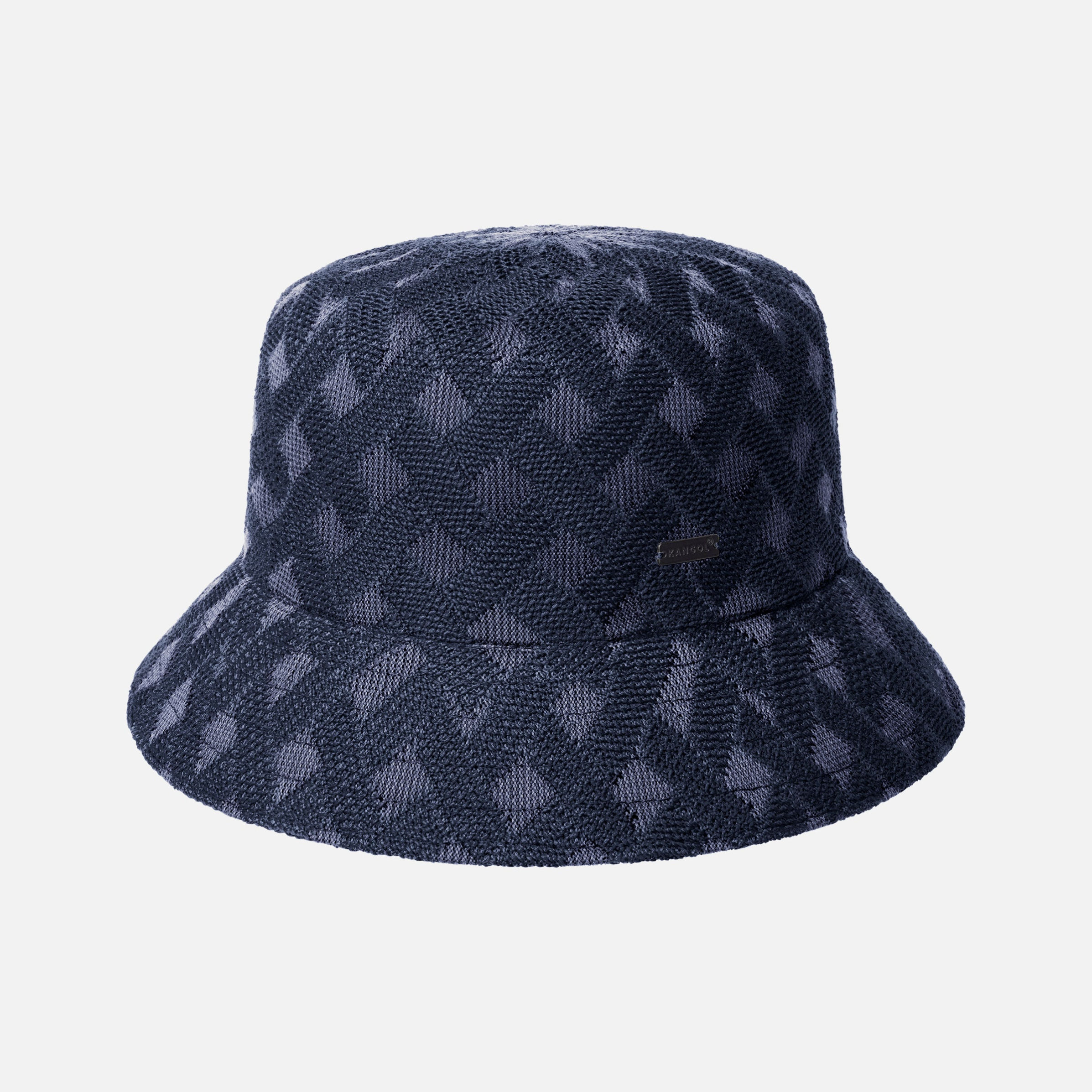Kangol Hazy Indigo Cross Weave Bucket Hat