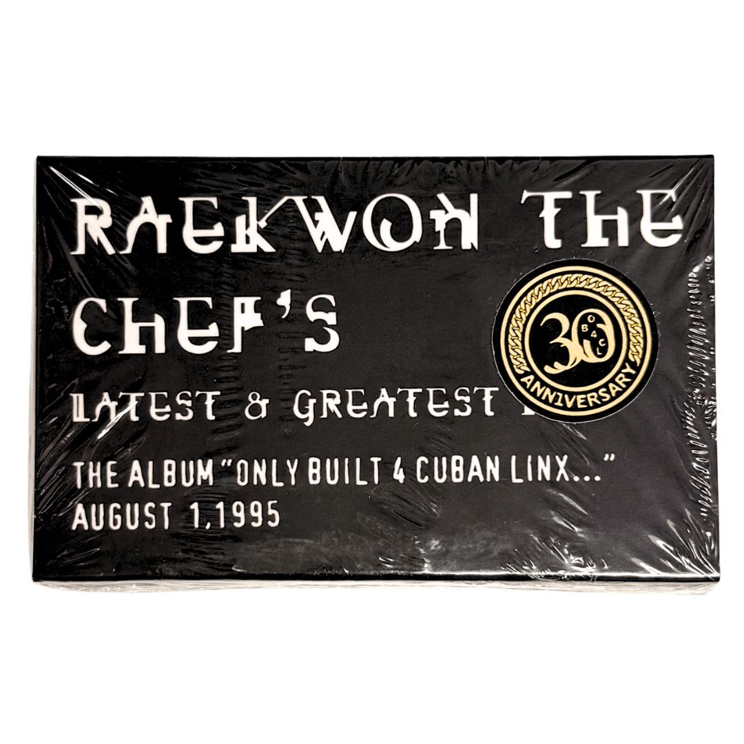 Raekwon "The Chef's Latest and Greatest Hits" Replica '95 Snippet Cassette Tape