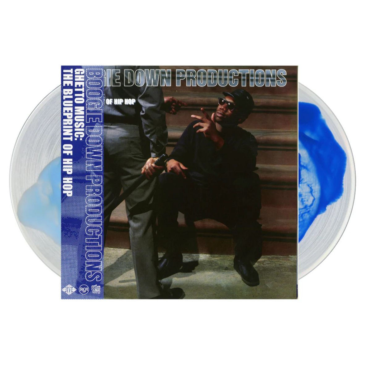 Boogie Down Productions"Ghetto Music: The Blueprint Of Hip-Hop" 2LP Blue Ink Vinyl