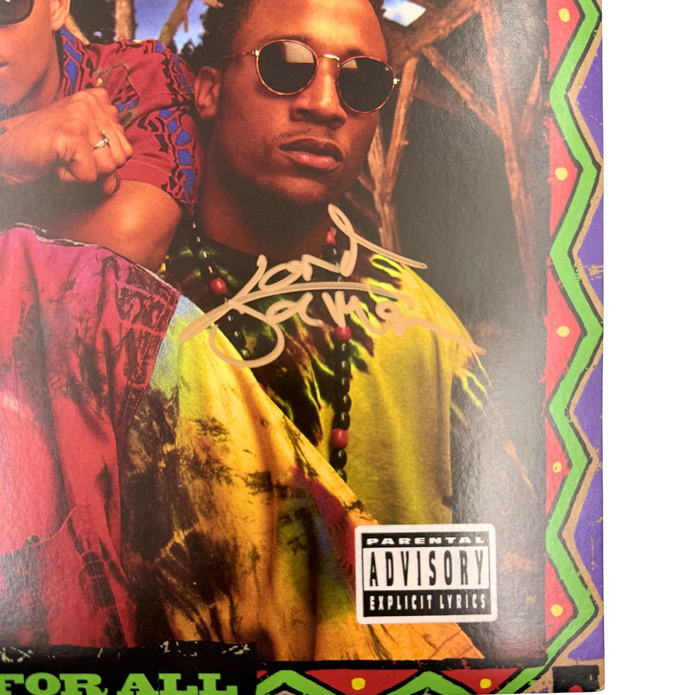 الصورة المصغرة: Brand Nubian Signed "One For All" 2LP Vinyl with Bonus 7" Vinyl