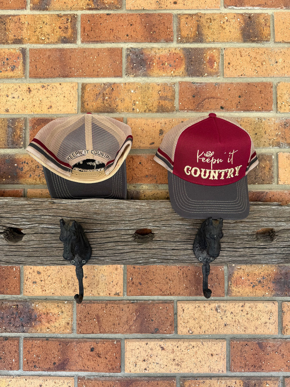 Thumbnail: Keepn' It Country embroidered trucker hat