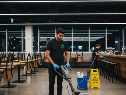 Restaurant Cleaning
Hotel Cleaning
Hospitality Venue Cleaning
Floor Stripping
Floor Stripping & Polishing