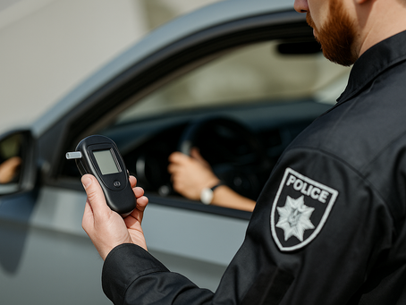 Roadside exam for 3rd DUI in North Dakota