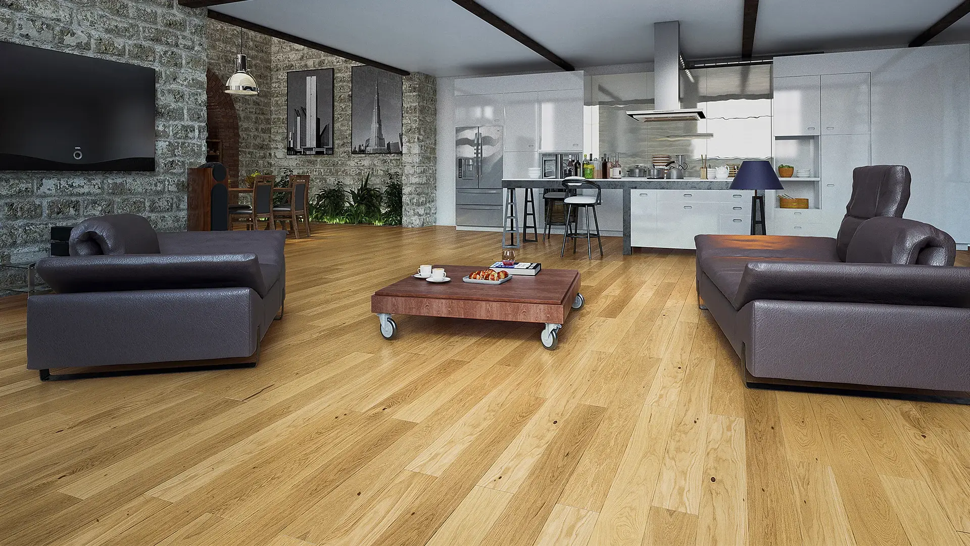 Barlinek  Lamine Parke Oak Bright Grande