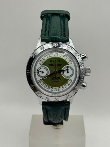 Chronographe Buran Wingman - Mig 29 | theophile_horlogerie