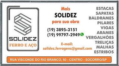 SOLIDEZ FERRO E AÇO - SOCORRO SP
