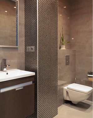 Mosaik in Badezimmer