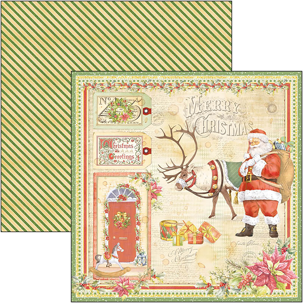 Miniature : Collection Dear Santa - Ciao Bella - 12 pages 20X20