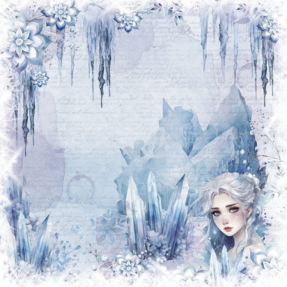 Miniature : Collection Let It Go - BellaLuna Crafts - 12 pages 30x30