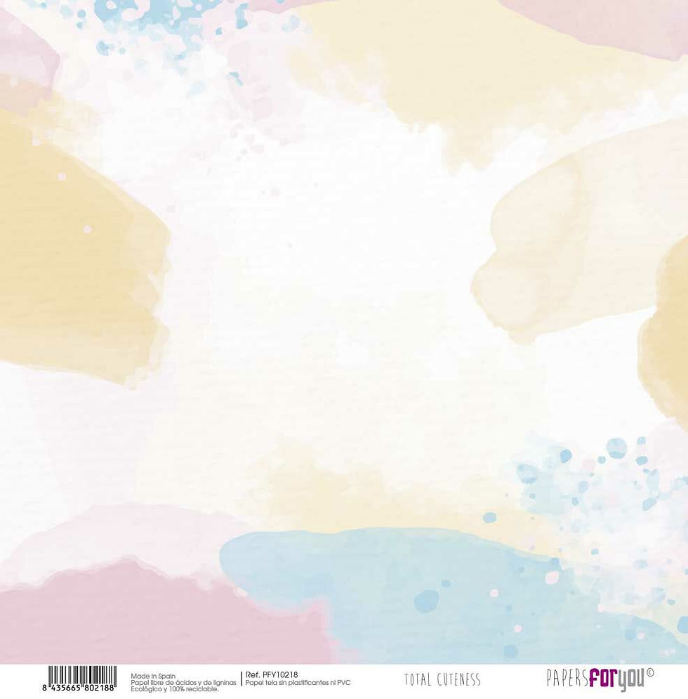 Miniature : Collection Total Cuteness - Papier Entoilé - Papers For You - 8 pages 30x30