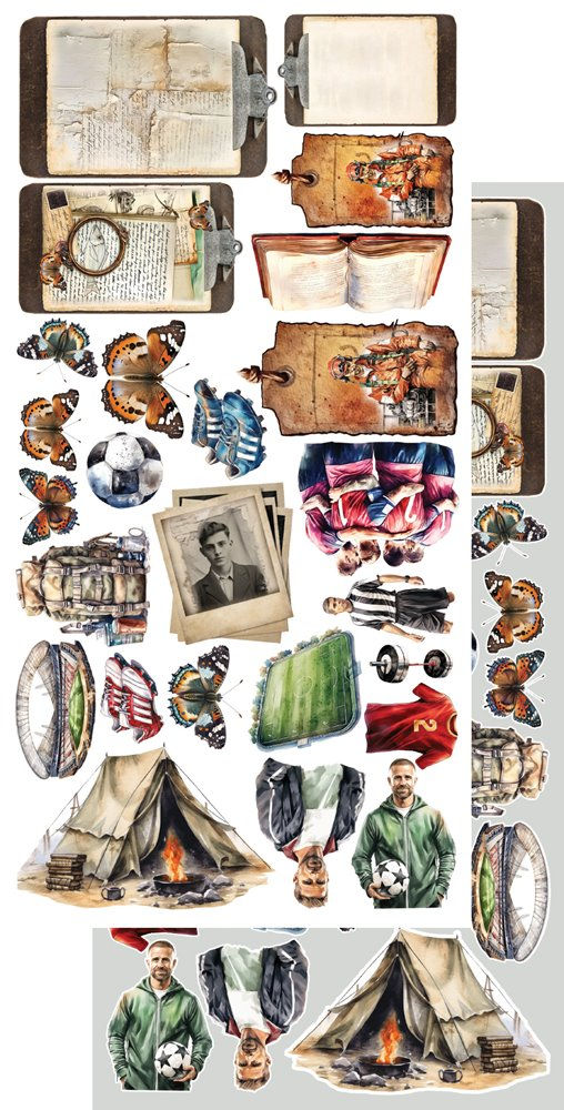 Miniature : Collection Adventure Men - Alchemy of Art - Etiquettes