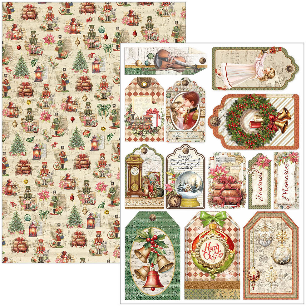 Miniature : Collection The Nutcracker - Ciao Bella - 9 pages A4