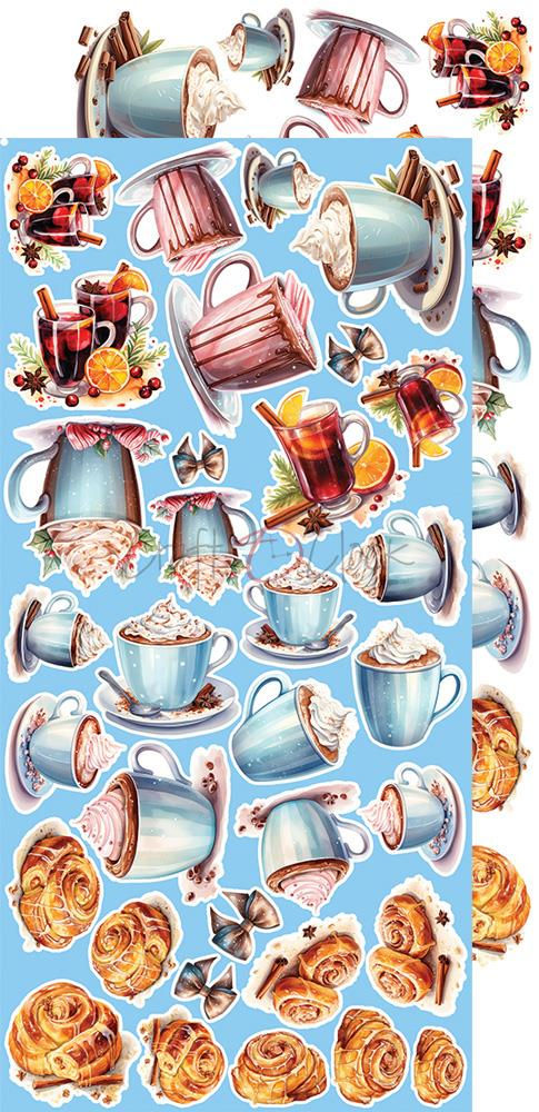 Miniature : Collection Cozy Winterland - Craft O'Clock - Extra set Christmas