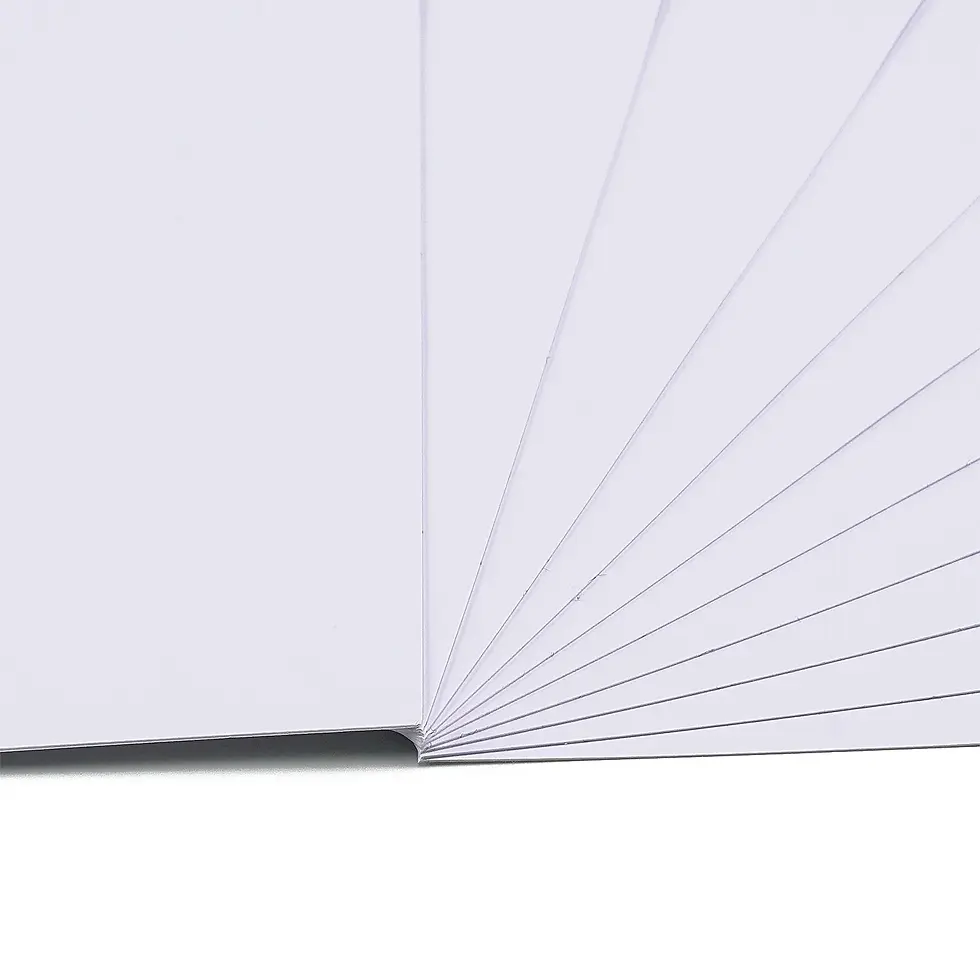 Miniature : Cardstock Autocollant Lisse - Blanc - 10 feuilles de 30,5x30,5