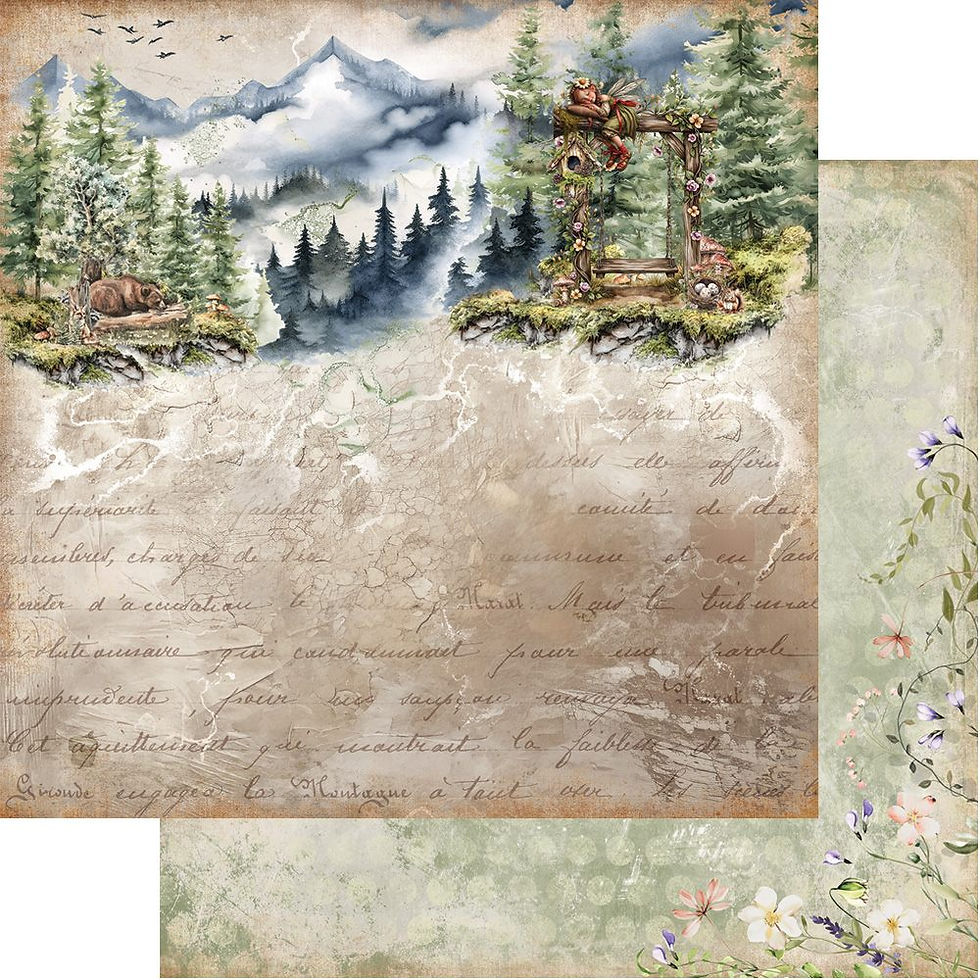 Miniature : Collection Friends of the Forest - Alchemy of Art - 6 pages r/v 30x30