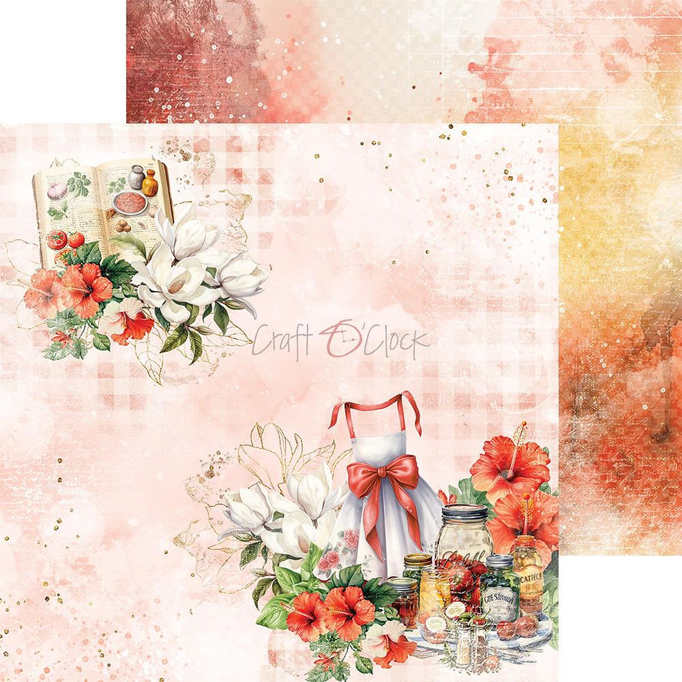 Miniature : Collection Kitchen Mode - Craft O'Clock - 24 pages rv 15x15