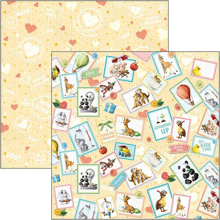 Miniature : Collection My First Year - Patterns - Ciao Bella - 30x30
