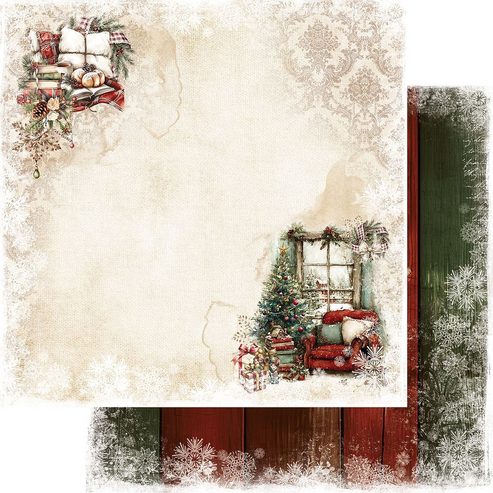 Miniature : Collection The Magic of December - Alchemy of Art - 6 pages r/v 30x30
