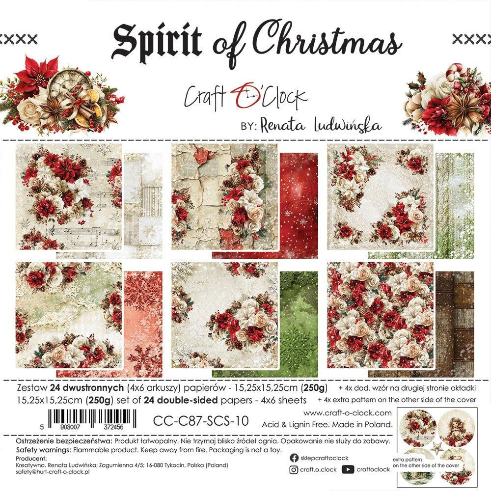 Collection Spirit of Christmas - Craft O'Clock - 24 pages rv 15x15